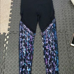 Fabletics mesh mid rise full length leggings